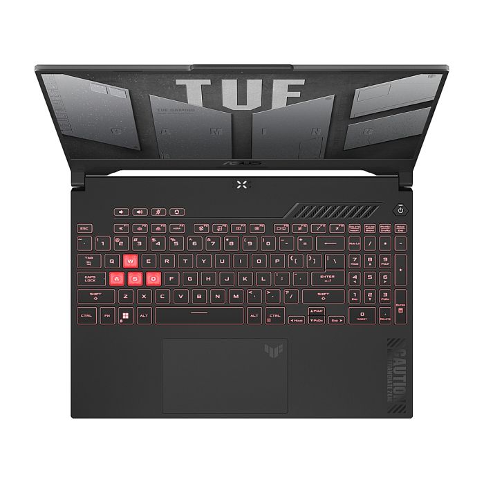 Asus TUF A15 FA507NU-LP116,AMD Ryzen5 7535HS/H,15.6" FHD (1920x1080)144 Hz,16GB DDR5 4800(2*8),1TB M.2 SSD,RTX 4050 4GB GDDR6,Wi-Fi 6(802.11ax),Backlit Chiclet Keyboard 1-Zone RGB, no OS, Graphite Black (тъмнейл - 2)