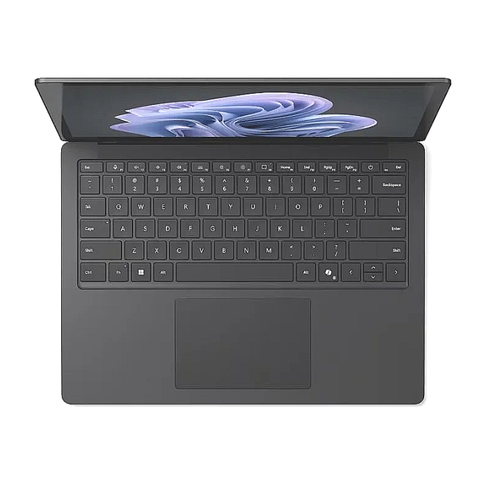 Microsoft Surface Laptop 6, Intel Core Ultra 5 processor 135H, 13,5" 2256x1504 Display, 16GB RAM, 256GB Gen 4 SSD, USB-Cx2, Front Camera(0,92 MP), Windows 11 Pro, Black (тъмнейл - 2)