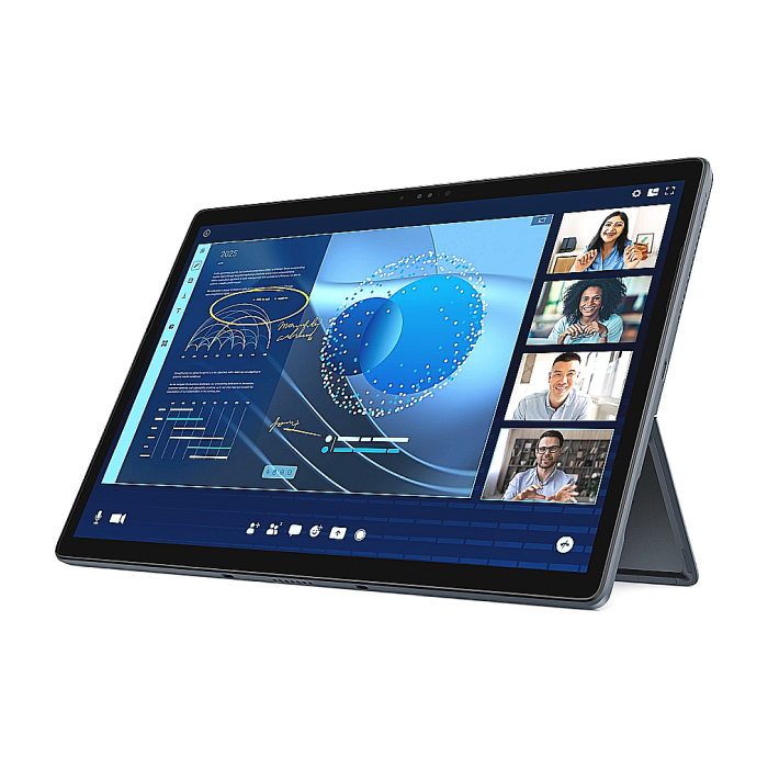 Dell Latitude 7350 Detachable, Intel Core Ultra 7 164U (12MB cache, 12 cores, up to 4.8 GHz), 13 3K (2880x1920) IPS Touch AR, 16GB LPDDR5x 6400MT/s onboard, Integrated Intel Graphics, 512GB SSD PCIe M.2, 8MP HDR IR Cam and Mic, Wi-Fi 7, FPR, Active Pen (тъмнейл - 1)