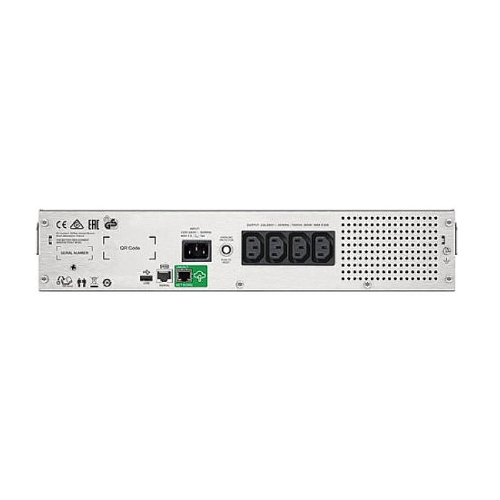 APC Smart-UPS C 1000VA LCD RM 2U 230V with SmartConnect + APC Essential SurgeArrest 5 outlets with phone protection 230V Germany (тъмнейл - 3)