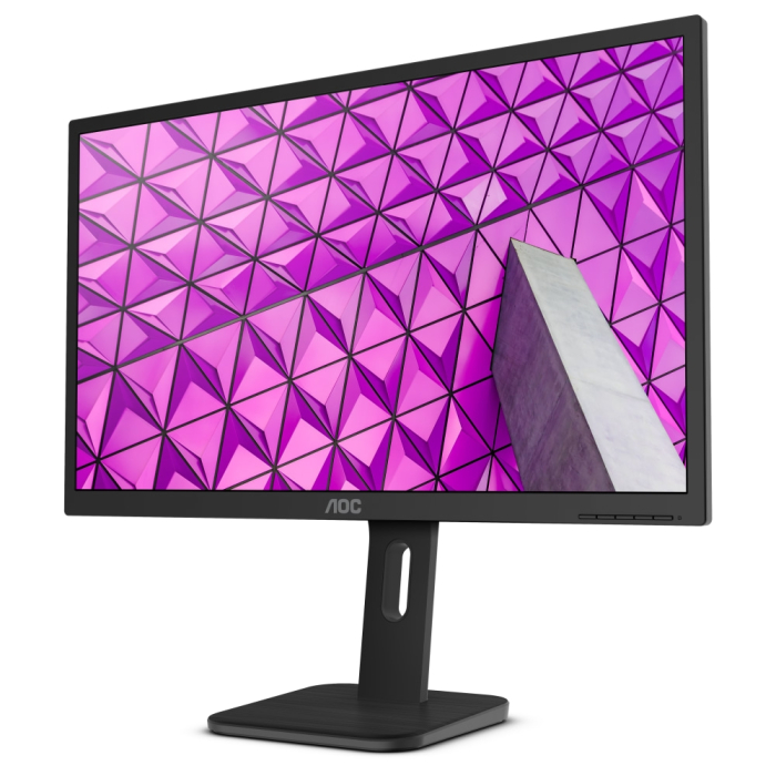 AOC 22P1D, 21.5" Wide TN LED, 2 ms, 1000:1, 50M:1 DCR, 250 cd/m2, FHD 1920x1080@60Hz, FlickerFree, Low Blue Light, Pivot, Heigh Adjust, D-Sub, DVI, HDMI, Headphone Out, Speakers, Black (тъмнейл - 1)