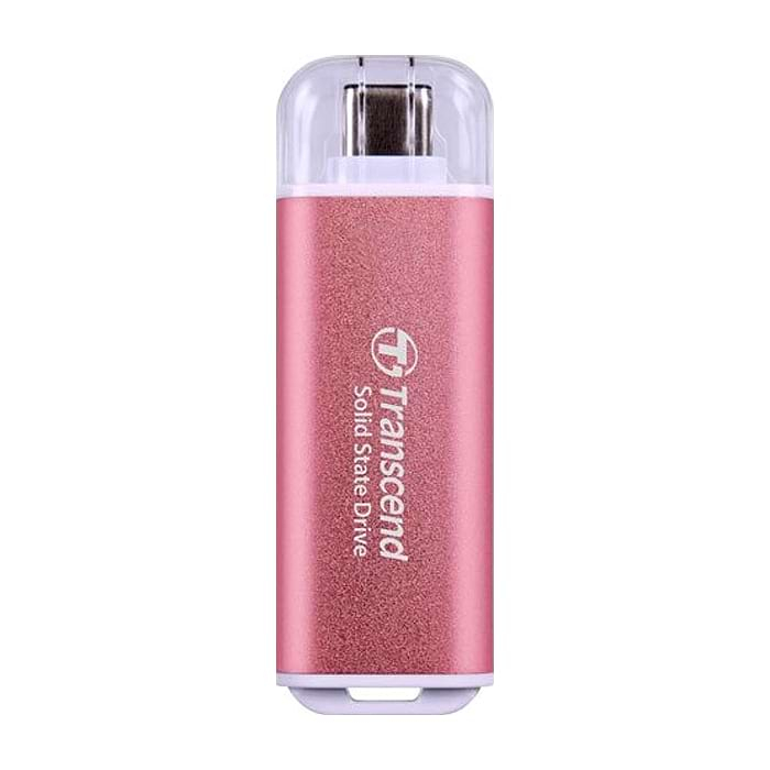 Transcend 512GB, USB External SSD, ESD300P, USB 10Gbps, Type C, Pink на супер цена