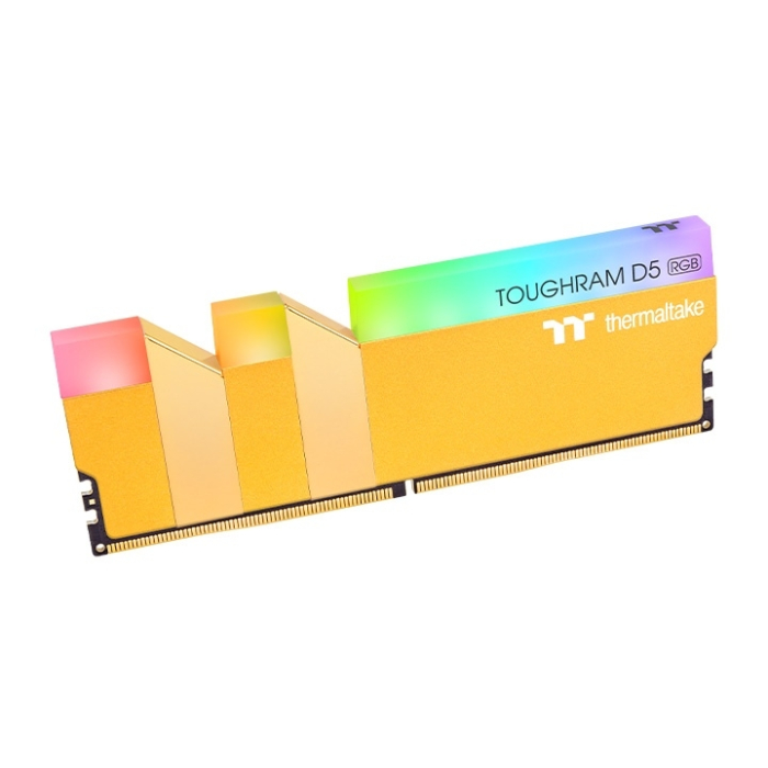 Thermaltake TOUGHRAM RGB 32GB (2x16GB) DDR5 5600MHz U-DIMM Metallic Gold (тъмнейл - 1)