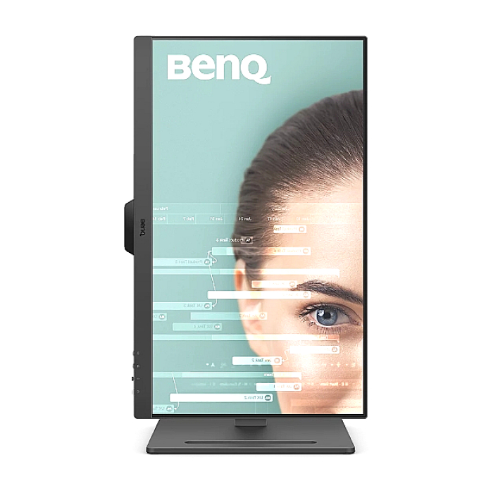 BenQ GW2490T, 23.8" IPS, GtG 5ms, 1920x1080 FHD, 100Hz, 250cd/m2, 1300:1, 20M:1 DCR, 8 bit, 99% sRGB, Eye Care Reminder, Flicker-free, 2xHDMI, DP, Audio Line In, Sp. 2x2W, Ultra Slim Bezel, Height Adj. Pivot, Swivel, Tilt, TCO 9.0, Black (тъмнейл - 3)