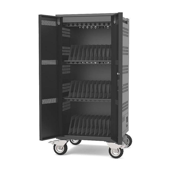 PORT charging cabinet 30 notebooks + rack 19'' - 1 u на супер цена