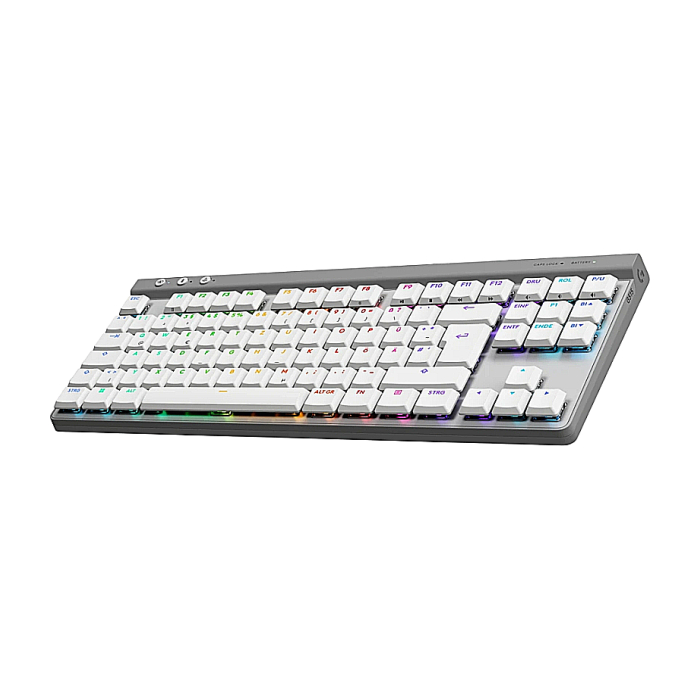 Logitech G515 LIGHTSPEED TKL Wireless Gaming Keyboard - WHITE - US INT'L - EMEA28i-935 (тъмнейл - 1)