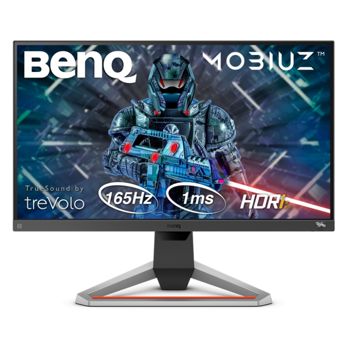 BenQ MOBIUZ EX2510S, 24.5", IPS, HDRi, 165Hz, 1ms, 1920x1080 FHD, FreeSync Premium,PS5/XboX Series X comp.99% sRGB, HDR10, B.I.+, Light Tuner, Black eQualizer, Color Vibrance, Quick OSD, treVolo Sp.2.5Wx2, 1000:1, 400 cd/m2, 2xHDMI, DP, Height Adj