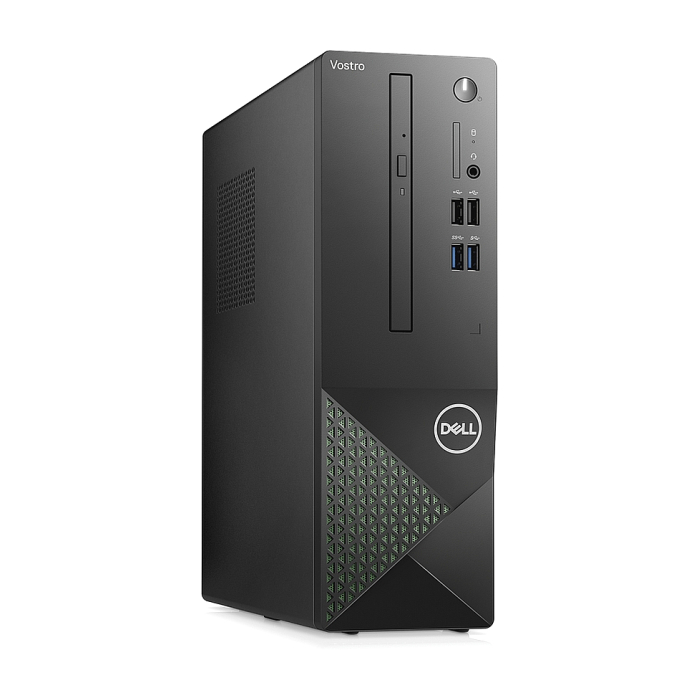 Dell Vostro 3710 SFF, Intel Corei3-12100 (12M Cache, up to 4.3GHz), 8GB, 8Gx1, DDR4, 3200MHz, 256GB M.2 PCIe NVMe, DVD+/-RW, Intel UHD Graphics 770 , 802.11ac, BT, Keyboard&Mouse, WIN 11 Pro, 3Y BO (тъмнейл - 1)