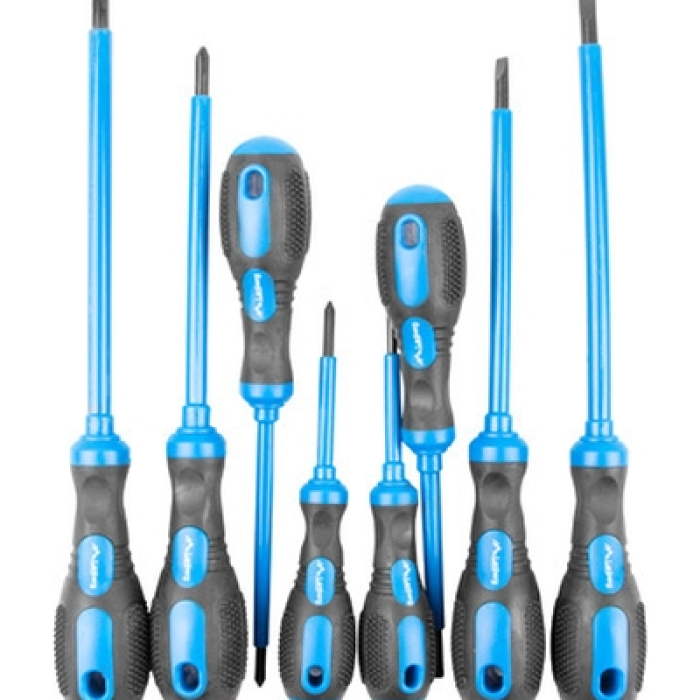 Lanberg set of 4 screwdrivers, 4 flat-blade