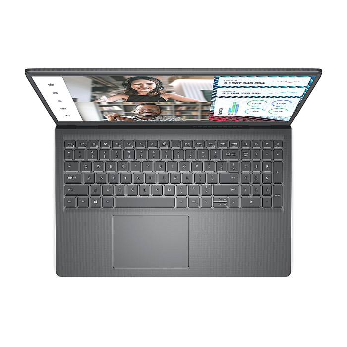 Dell Vostro 3520, Intel Core i3-1215U (10 MB Cache up to 4.40 GHz), 15.6" FHD (1920x1080) AG 120Hz WVA 250nits, 8GB, 1x8GB DDR4, 512GB PCIe M.2, UHD Graphics, HD Cam and Mic, 802.11ac, BG KB, Ubunto, 3Y PS + Dell Pro Wireless Mouse - MS5120W - Black (тъмнейл - 1)