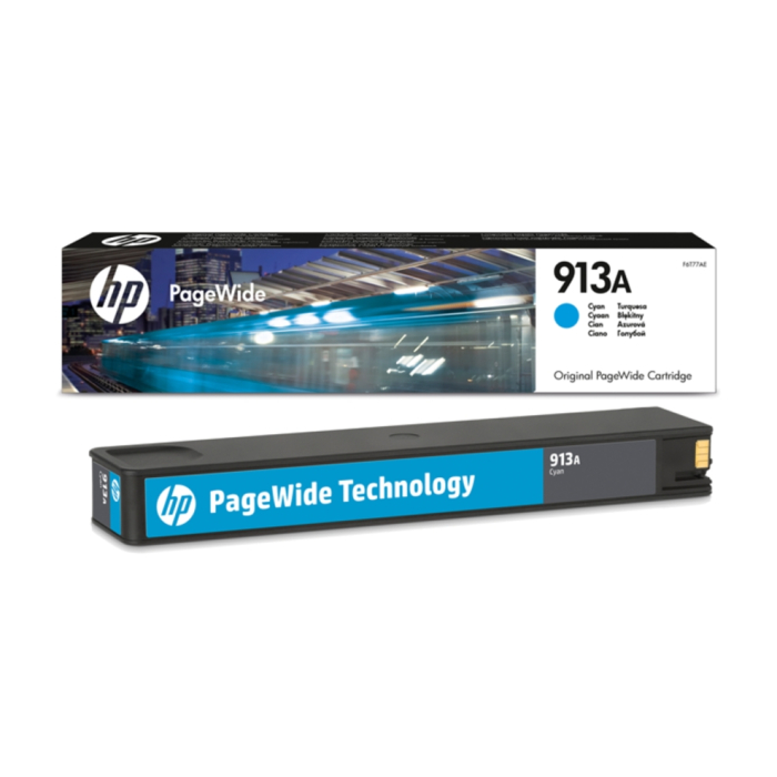 HP 913A Cyan Original PageWide Cartridge