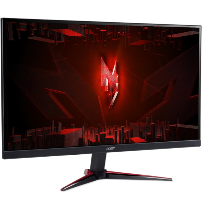 Acer Nitro VG270M3bmiipx, 27" Wide IPS LED, ZeroFrame, FreeSync, 180Hz, 1ms/0.5ms VRB, 100M:1, 250 cd/m2, 99% sRGB, FHD 1920x1080, DP, 2*HDMI, Audio out, Speakers 2*2W, BlueLightShield, Flicker-Less, Tilt, Black (тъмнейл - 2)