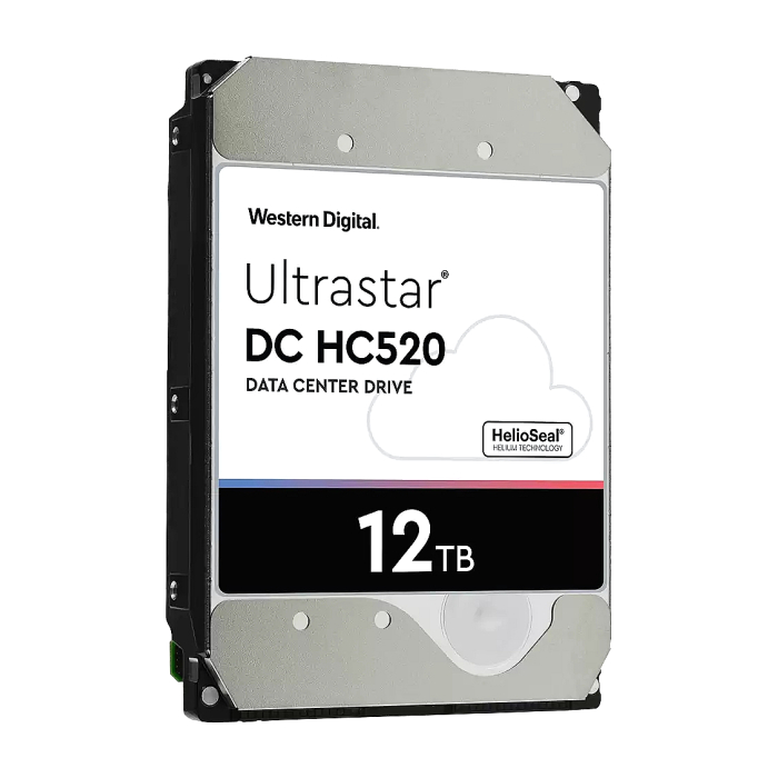 Western Digital Ultrastar 12TB ( 3.5", 256MB, 7200 RPM, SATA 6Gb/s, 512N SE ) (тъмнейл - 2)