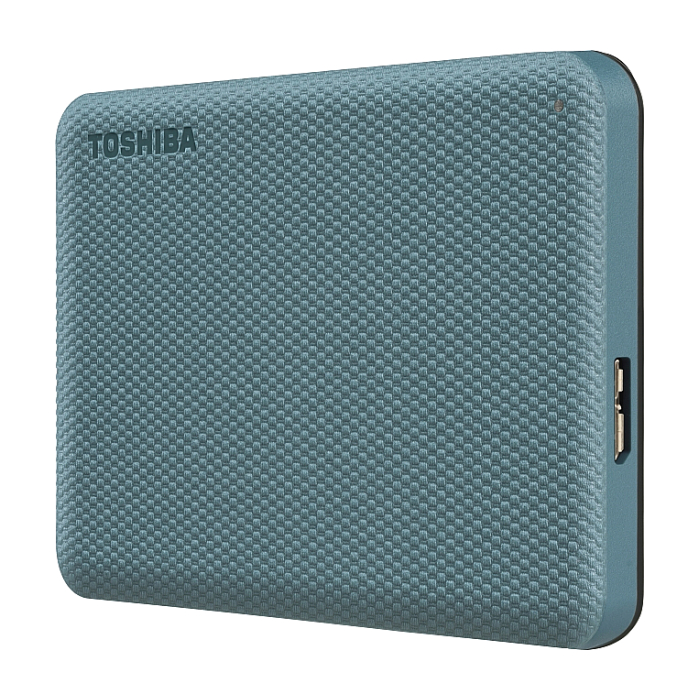 Toshiba Canvio Advance 1TB Green ( 2.5", USB 3.2 ) (тъмнейл - 1)