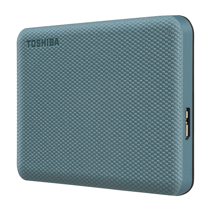 Toshiba Canvio Advance 2TB Green ( 2.5", USB 3.2 ) (тъмнейл - 1)