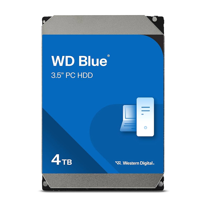 Western Digital Blue 4TB ( 3.5'', 256MB, 5400 RPM, SATA 6Gb/s ) на супер цена