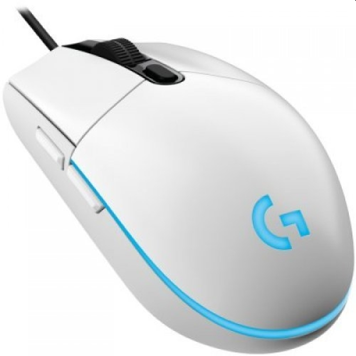 Logitech G203 LIGHTSYNC Gaming Mouse - WHITE - USB - N/A - EMEA - G203 LIGHTSYNC Gaming PC Group на супер цена