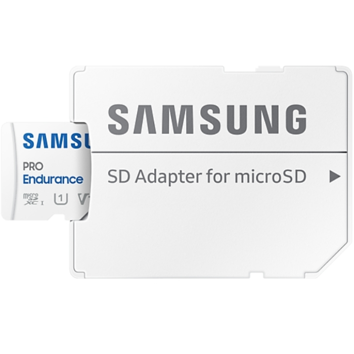 Samsung 64 GB micro SD PRO Endurance, Adapter, Class10, Waterproof, Magnet-proof, Temperature-proof, X-ray-proof, Read 100 MB/s - Write 30 MB/s (тъмнейл - 4)