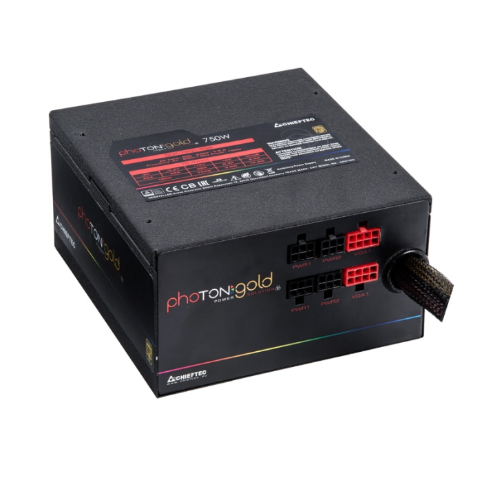 Chieftec Photon Gold RGB 750W (тъмнейл - 1)