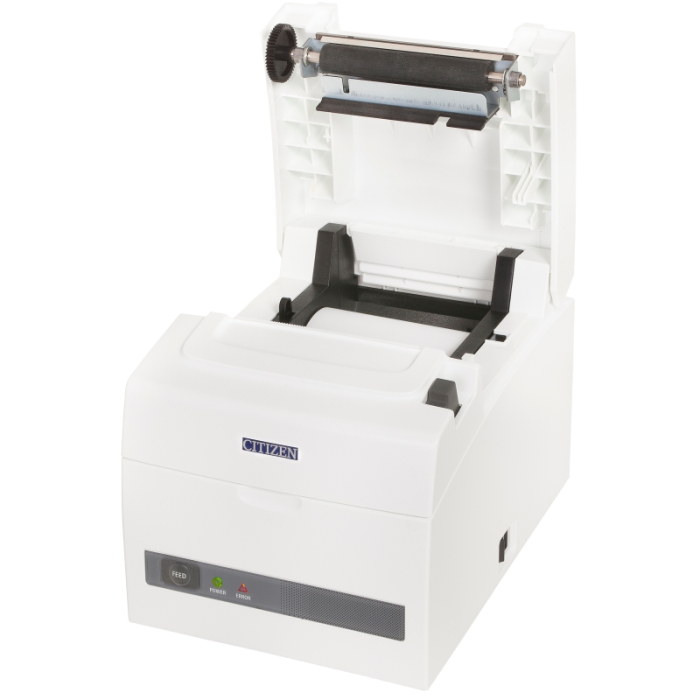 Citizen CT-S310II Printer; Serial + USB, Pure White (тъмнейл - 3)