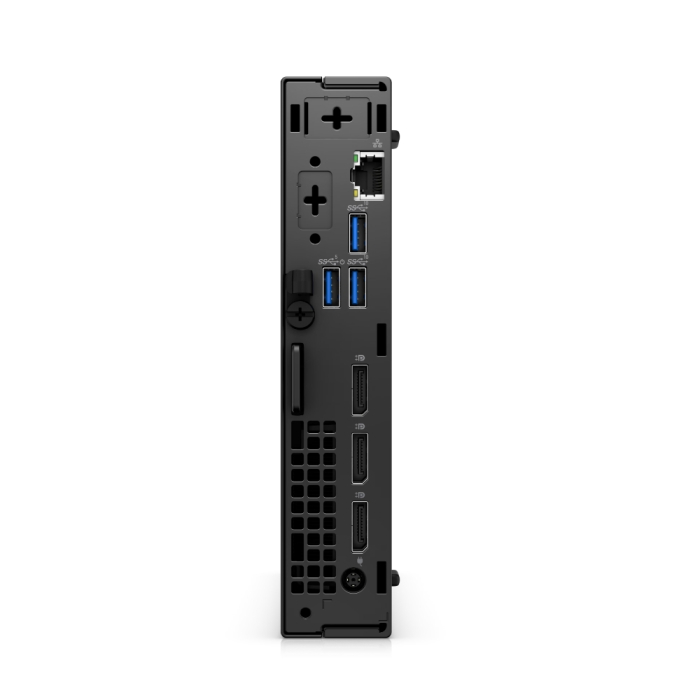 Dell OptiPlex 7010 Micro Plus, Intel Core i5-13500T (6+8 Cores/24MB/1.6GHz to 4.6GHz), 16GB (1X16GB) DDR5, 512GB SSD PCIe M.2, Integrated Graphics, Wi-Fi 6E, Keyboard&Mouse, Wi-Fi 6E, Win 11 Pro, 3Y PS (тъмнейл - 1)