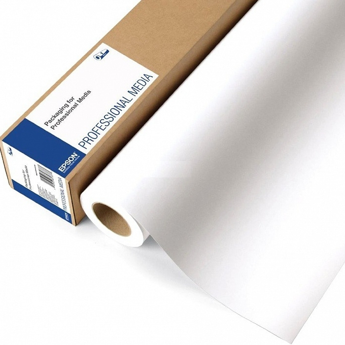 Epson Enhanced Adhesive Synthetic Paper Roll, 44" x 30.5 m, 135g/m2