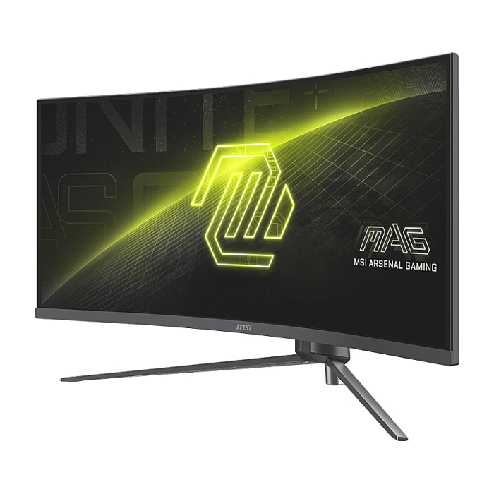 MSI MAG 345CQR, 34", VA, 180Hz, 1ms, UWQHD 3440x1440, 21:9, FreeSync Premium, HDR, Ai VISION, LBL, Night Vision, Console mode, VRR, CEC, 300 nits, 3000:1, 100M;1, DP (1.4a), 2x HDMI (2.0b), Headphone out, Adj.Stand 100mm, Swivel,Tilt, VESA (тъмнейл - 1)