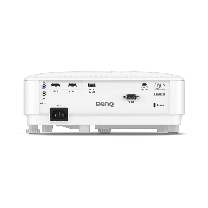 BenQ TH575, DLP, FHD 1080p, 3800 Lumens, 16ms Low Input Lag Gaming PJ, 10000:1, Zoom 1.1x, Thr. Rat.1.49~1.64, 88% Rec.709,Pict. Modes 3D, Bright, Cinema, Game, Liv.Room, Sports, User1,2, VGA, HDMIx2, USB-A, Audio in/out, Sp.10W, Lamp 15000h, 2.50 kg (тъмнейл - 4)