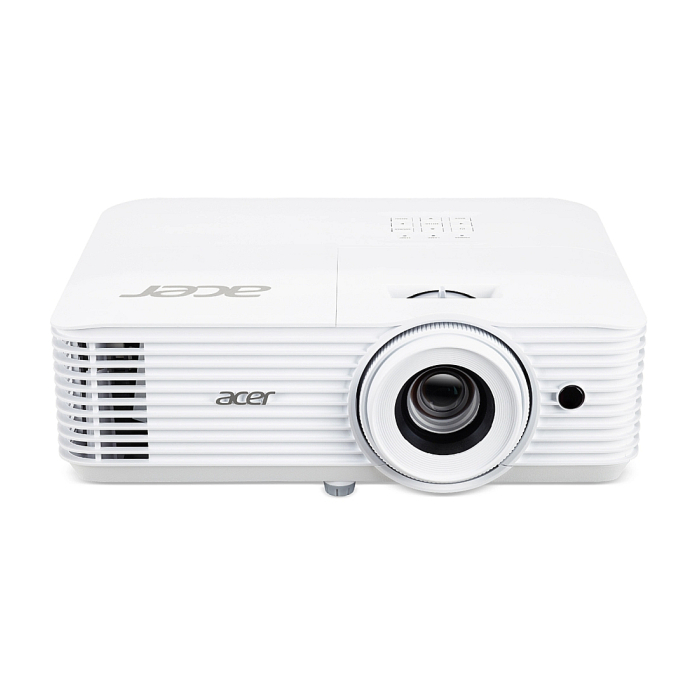 Acer Projector X1827, DLP, UHD 4K (3,840 x 2,160), 4000 ANSI Lumens, 3D, 10000:1, HDMI, RS-232, USB A, SPDIF, Audio in, Audio out, Speaker 10W, 3.1kg, Lamp life up to 12000 hours, White + T82-W01MW 82.5" (16:10) Tripod Screen White на супер цена