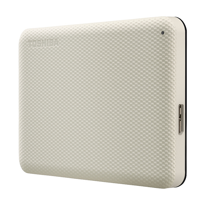 Toshiba Canvio Advance 1TB White ( 2.5", USB 3.2 ) (тъмнейл - 1)