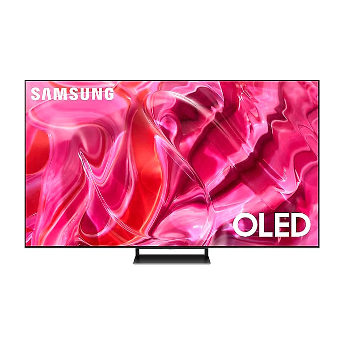 Samsung 55" 55S90C 4K OLED SMART, 144 Hz, Bluetooth 5.2, Wi-Fi 5, 4xHDMI 2.1, 2xUSB, Titan Black на супер цена