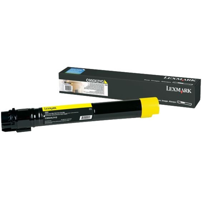 Lexmark C950X2YG C950 Yellow 22K Toner Cartridge на супер цена