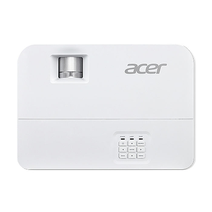 Acer Projector X1629HK, DLP, WUXGA (1920x1200), 4800 ANSI Lm, 10000:1, 3D, Auto Keystone, 24/7 operation, Low input lag, AC power on, 2xHDMI/MHL, no VGA, RCA, RS232, DC Out (5V/1.5A), Audio in/out, 1x10W, 2.9kg, White (тъмнейл - 4)