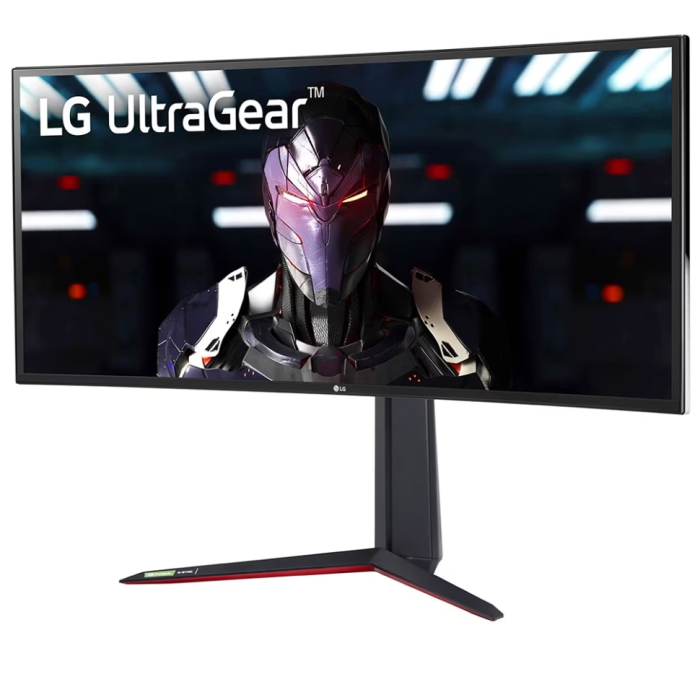 LG 34GN850-B, 34" 21:9 Curved UltraGear Gaming, Nano IPS 1ms, QHD (3440 x 1440) AG, NVIDIA G-SYNC, 160Hz, 1000:1, 400cd/m2, HDR 10, HDR 400, Adaptive-Sync, HDMI, DisplayPort, USB3.0 (1up/2down), Height, Tilt, Headphone Out, Black (тъмнейл - 1)