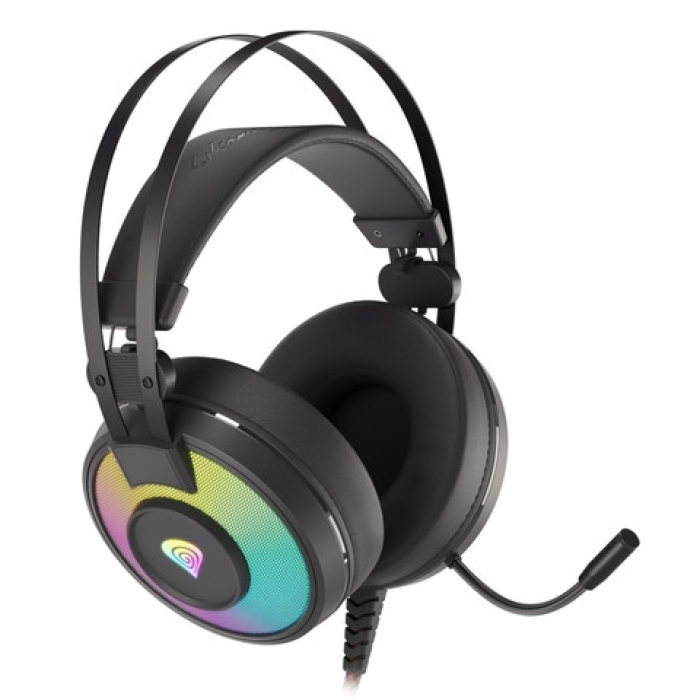 Genesis Headset Neon 600 With Microphone RGB Illumination Black (тъмнейл - 4)