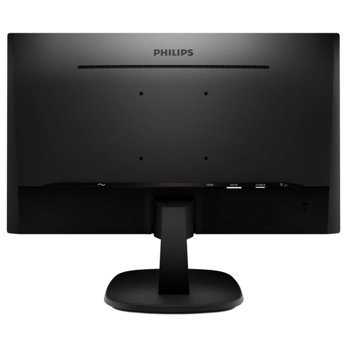 Philips 273V7QDSB, 27" IPS WLED, 1920x1080@75Hz, 4ms GtG, 250cd m/2, 1000:1, DCR 10M:1, FlickerFree, Low Blue Mode, Tilt, D-SUB, DVI, HDMI (тъмнейл - 2)