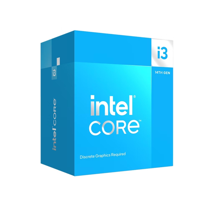 Intel Core i3-14100F 4C/8T (3.5GHz / 4.7GHz Boost, 12MB, 58W, LGA1700) на супер цена