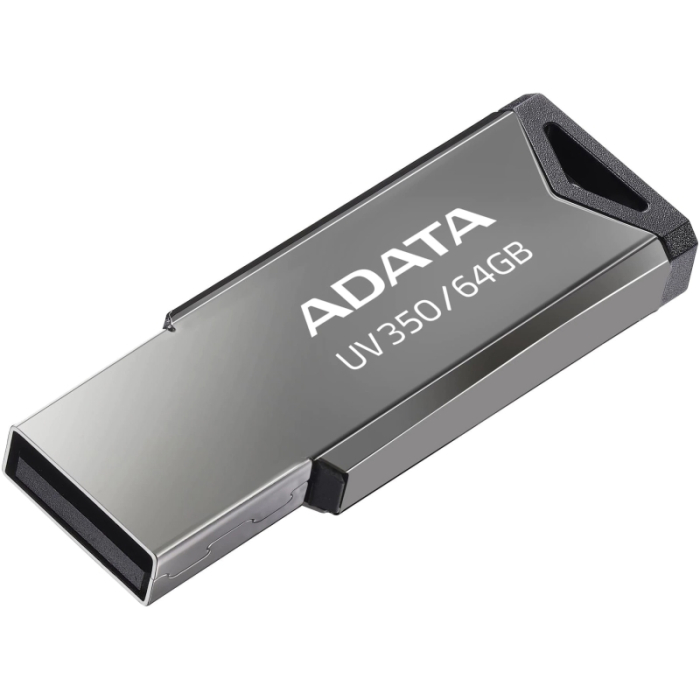 ADATA UV350 64GB USB 3.2 Black (тъмнейл - 1)