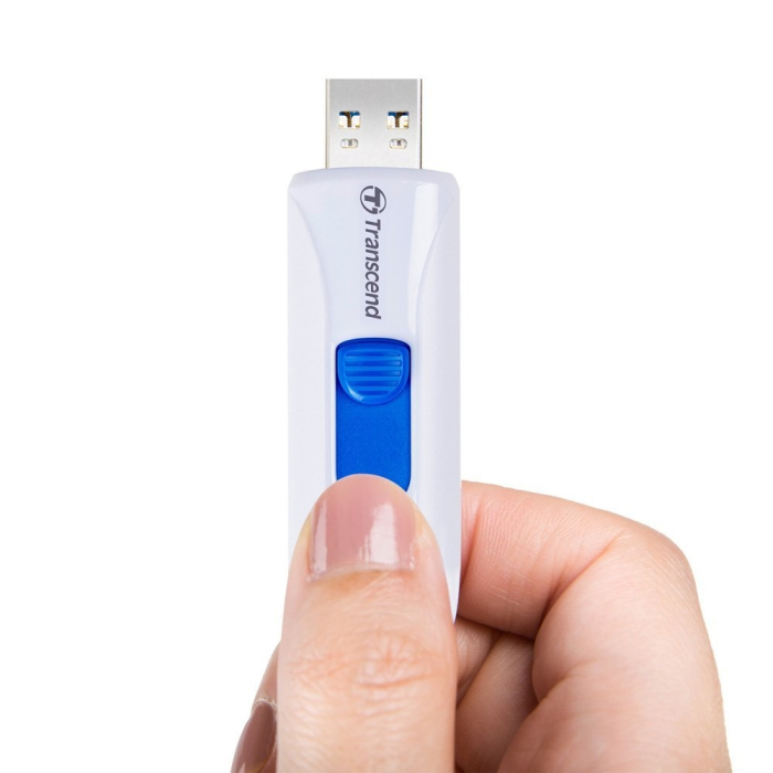 Transcend 64GB JETFLASH 790, USB 3.1, white (тъмнейл - 4)