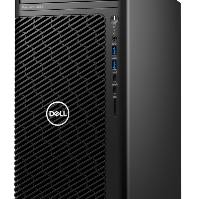 Dell Precision 3660 Tower, Intel Core i7-13700 (30M Cache, up to 5.2 GHz), 16GB (2X8GB) 4400MHz UDIMM DDR5, 512GB SSD PCIe M.2, Integrated, DVD RW, Keyboard&Mouse, 500 W, Windows 11 Pro, 3Yr ProSpt на супер цена