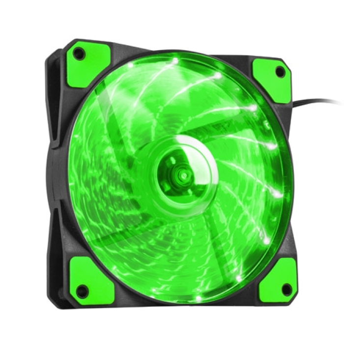 Genesis Case/Psu Fan Hydrion 120 Green Led 120mm на супер цена