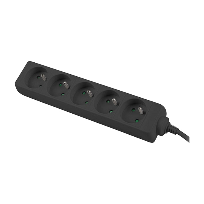 Lanberg power strip 1m, 5 sockets, for UPS system