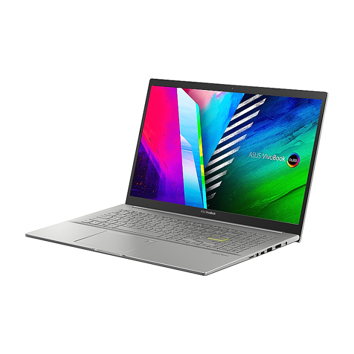 Asus Vivobook OLED K513EA-OLED-L531W, Intel Core i5-1135G7 (8M Cache, up to 4.2 GHz), 15.6" FHD IPS, Glare(1920x1080), 400nits,16GB DDR4 (8ON BD.),1TB PCIEG3 SSD, Windows 11,Illum. Kbd., Transparent Silver (тъмнейл - 2)