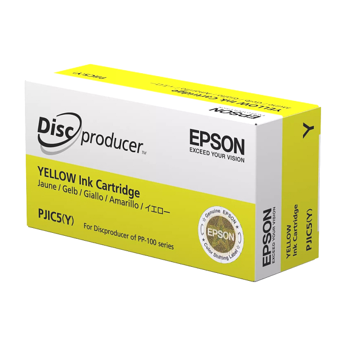 Epson Discproducer Ink PJIC7(Y), Yellow