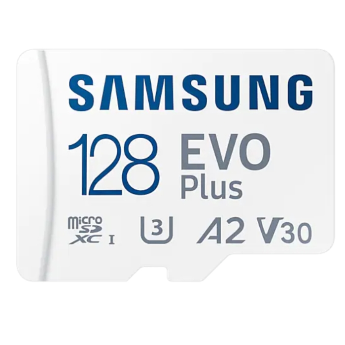 Samsung 128GB micro SD Card EVO Plus with Adapter, Class10, Transfer Speed up to 130MB/s