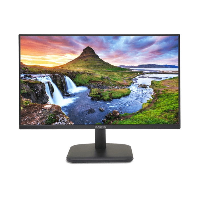 Aopen powered by Acer 27CL1Ebmix, 27'', IPS FHD (1920x1080) LED, 250nit, 1ms TVR, ZeroFrame, 100Hz FreeSync, sRGB 99%, Flicker-less, 1000:1 ACM, HDMI, VGA, Tilt, Vesa, BluelightShield, Speakers, Black на супер цена