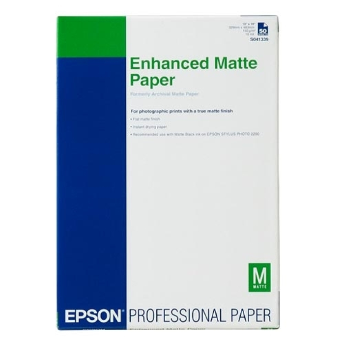 Epson Enhanced Matte Paper, DIN A2, 192 g/m2, 50 Blatt на супер цена