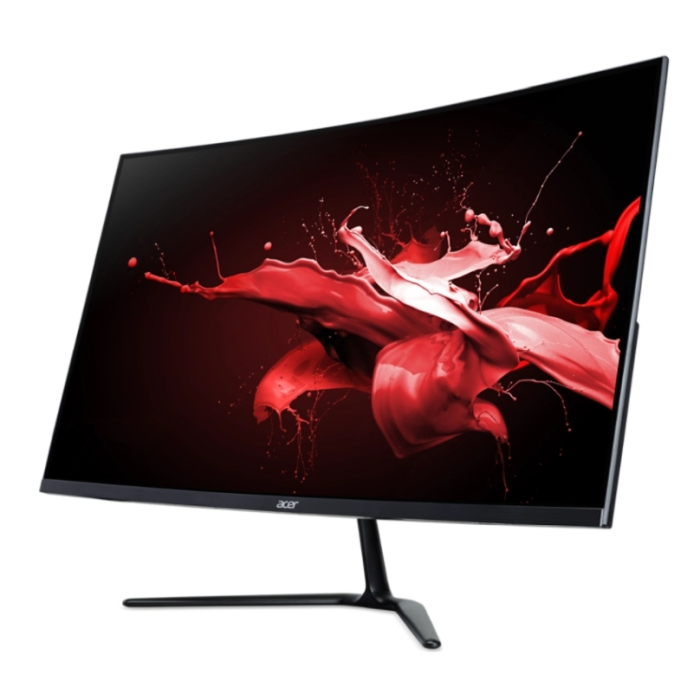 Acer Nitro ED320QRS3biipx, 31.5" Curved 1500R VA, Anti-Glare, ZeroFrame, FreeSync, 1ms(VRB), 3000:1, 250nits, 1920x1080 FHD, 180Hz, 2xHDMI, DP, Audio out, BluelightShield, Tilt, Black (тъмнейл - 2)