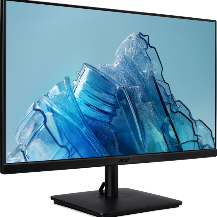 Acer Vero V277Ebiv, 27" IPS LED, Anti-Glare, FreeSync, 4ms (GTG), 75Hz, 100M:1, 250nits, 1920x1080, Flicker-Less, BlueLightShield, HDMI, VGA, Tilt, VESA, Tilt, black