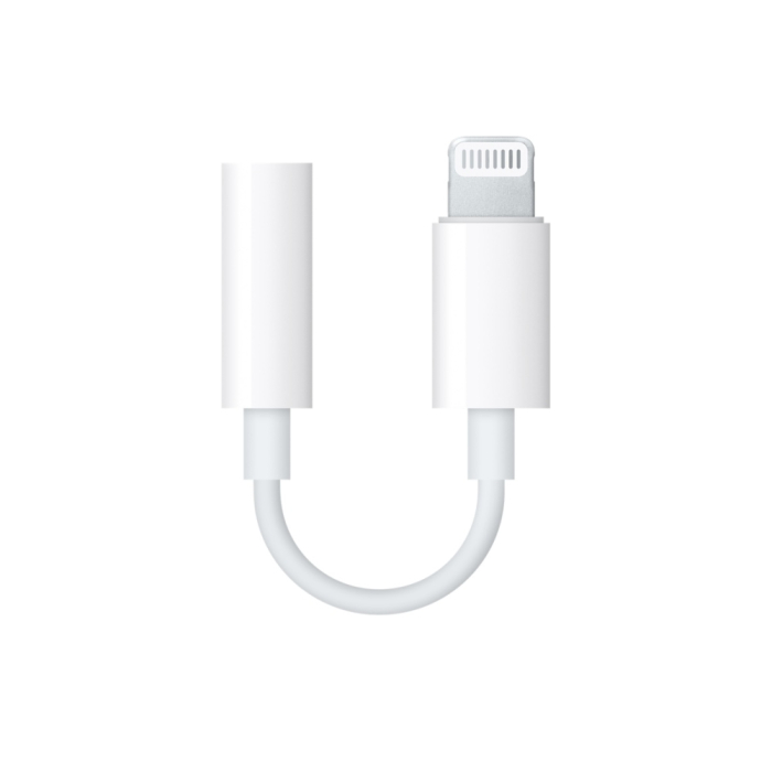 Apple Lightning to 3.5 mm Headphone Jack Adapter (тъмнейл - 1)